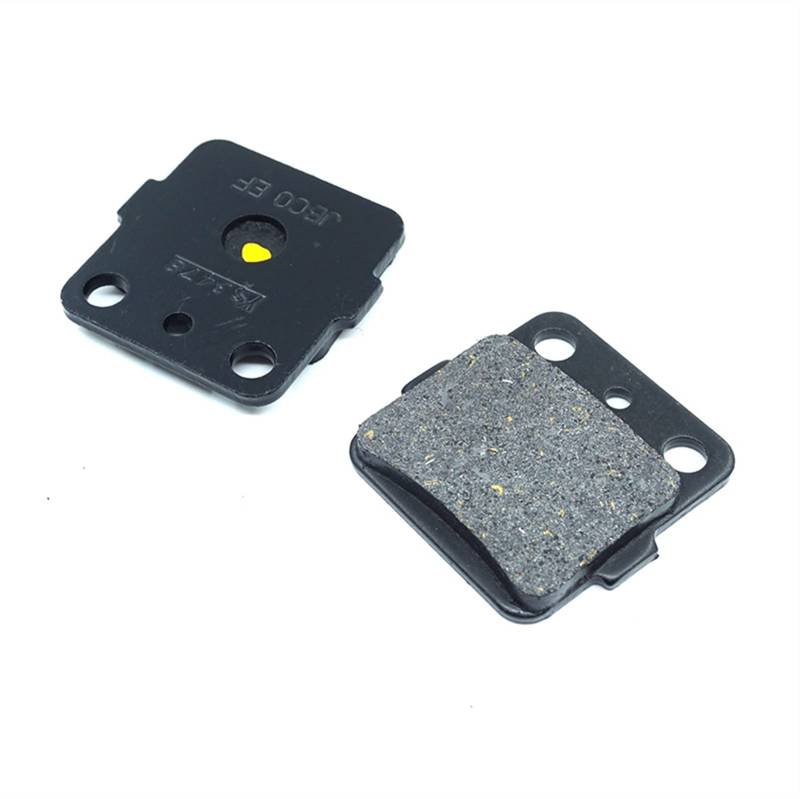 Wivplex Bremsbeläge vorne und Bremsbackensatz hinten, for DF200E 1997 1998 1999 DR200E 1997-2000 DR200S 2015 mit Federn Motorrad-Bremsbeläge(Front Brake Pads) von Wivplex