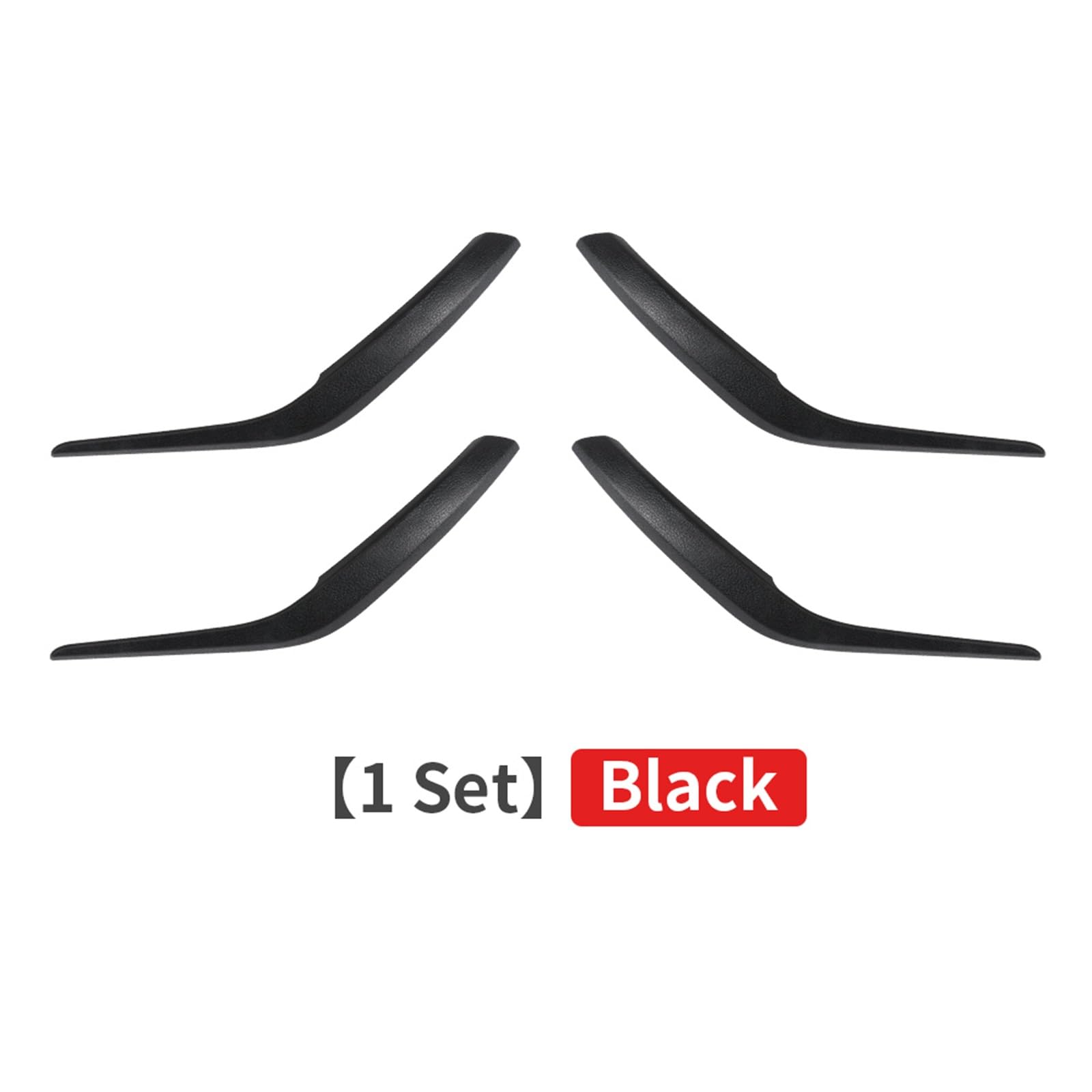 Wivplex E84 Schwarz Beige Innentür Innenarmlehnenverkleidung Griff Zugverkleidung Abdeckung Autozubehör, for, X1 E84 51412991775 Zierleiste für Türgriffabdeckung(Black 1 Set) von Wivplex