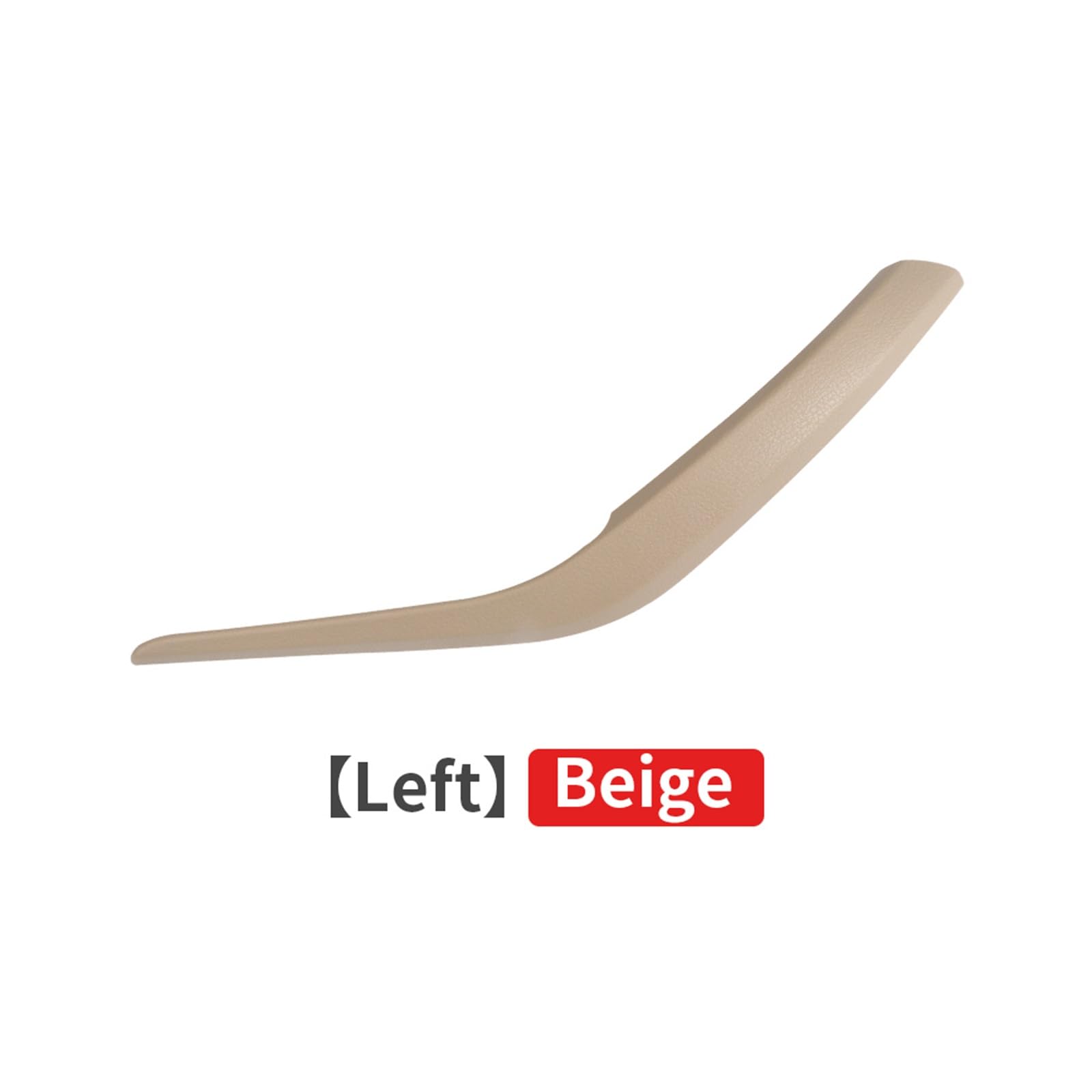 Wivplex E84 Schwarz Beige Innentür Innenarmlehnenverkleidung Griff Zugverkleidung Abdeckung Autozubehör, for, X1 E84 51412991775 Zierleiste für Türgriffabdeckung(Left Beige) von Wivplex