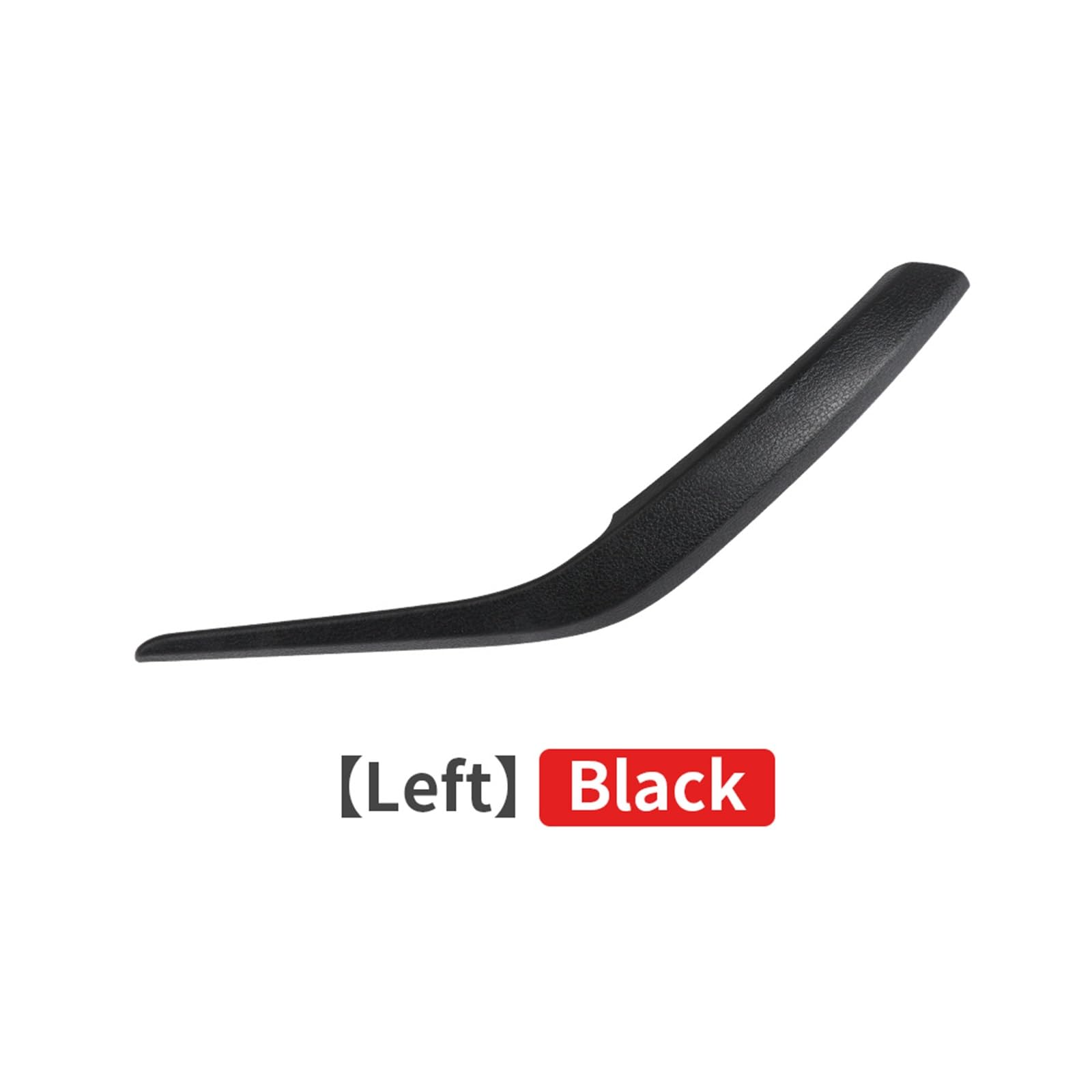 Wivplex E84 Schwarz Beige Innentür Innenarmlehnenverkleidung Griff Zugverkleidung Abdeckung Autozubehör, for, X1 E84 51412991775 Zierleiste für Türgriffabdeckung(Left Black) von Wivplex