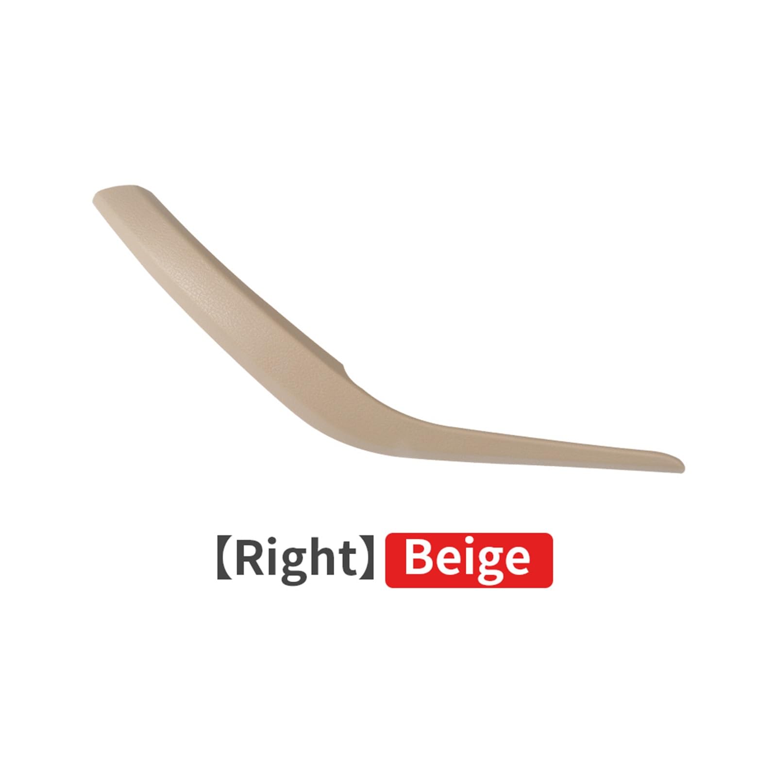 Wivplex E84 Schwarz Beige Innentür Innenarmlehnenverkleidung Griff Zugverkleidung Abdeckung Autozubehör, for, X1 E84 51412991775 Zierleiste für Türgriffabdeckung(Right Beige) von Wivplex