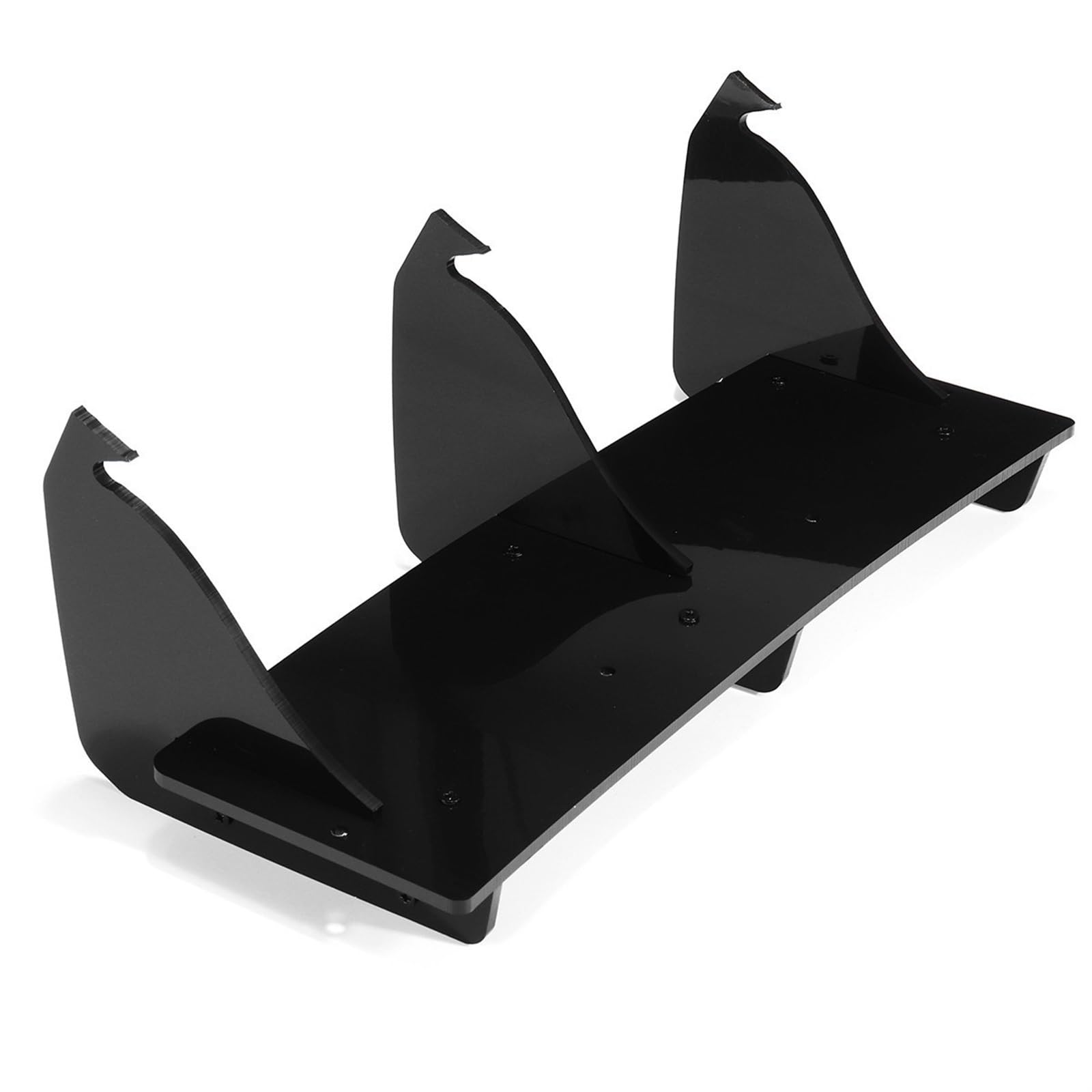Wivplex F80 M3 Auto-Heckstoßstangen-Diffusor-Schutz, for, for F80 M3 F82 F83 M4 2015–2020, Hecklippen-Stoßstangen-Chassis-Spoiler-Deflektor Heckspoiler(Glossy Black) von Wivplex