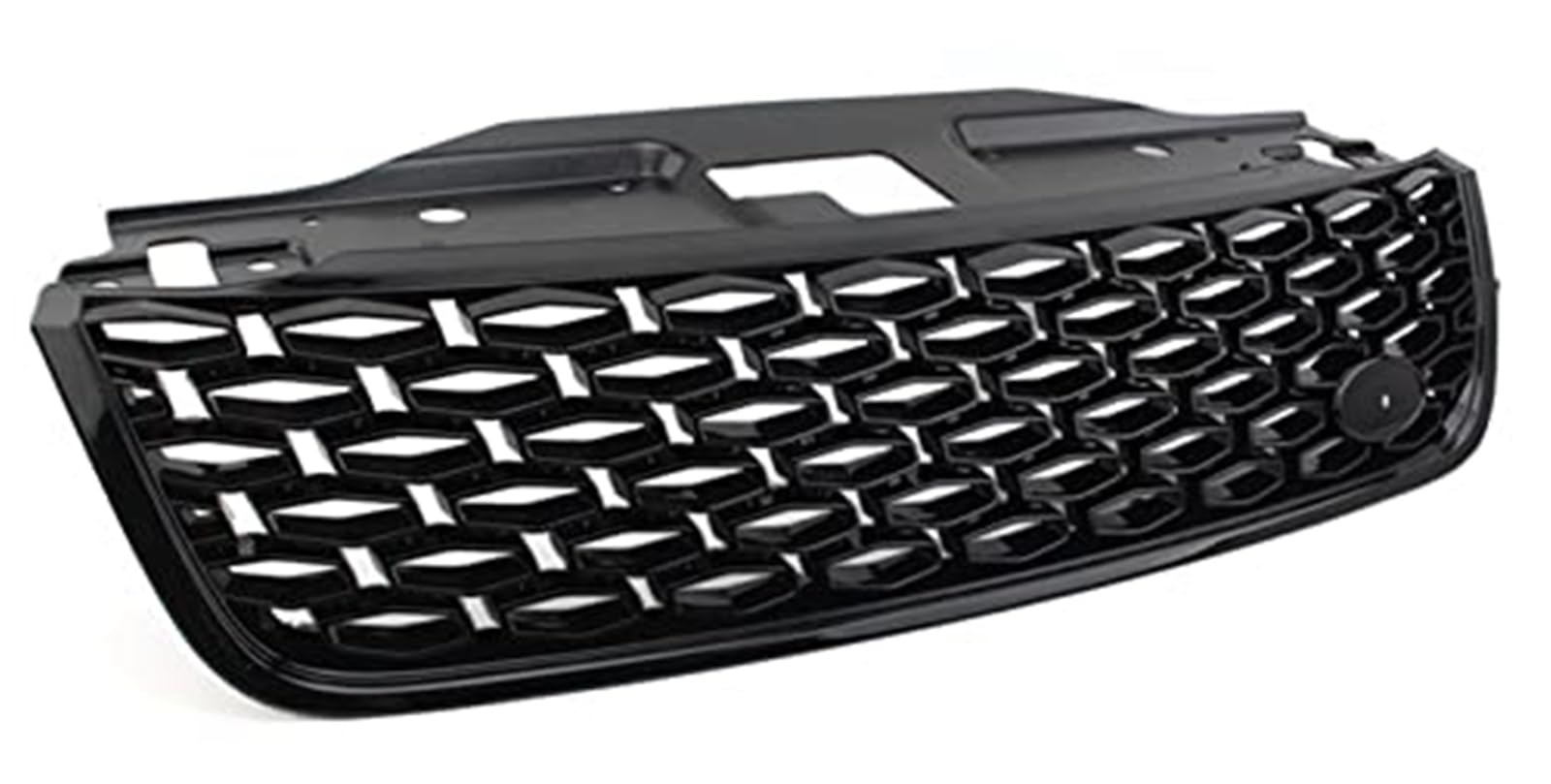 Wivplex Frontgrill for Discovery 5 2017–2021, Auto-Frontstoßstangengrill, Lufteinlass-Kühlergrill, schwarzer Frontgrill Lüftungsabdeckungsleiste(Black Carbon Fiber 4pcs) von Wivplex