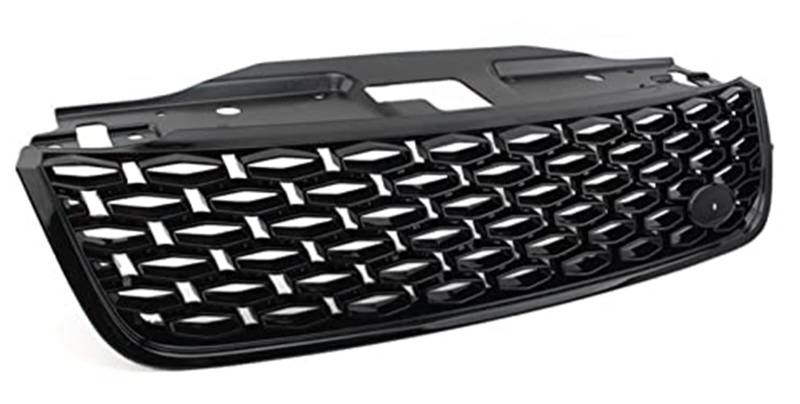 Wivplex Frontgrill for Discovery 5 2017–2021, Auto-Frontstoßstangengrill, Lufteinlass-Kühlergrill, schwarzer Frontgrill Lüftungsabdeckungsleiste(Black Carbon Fiber 4pcs) von Wivplex