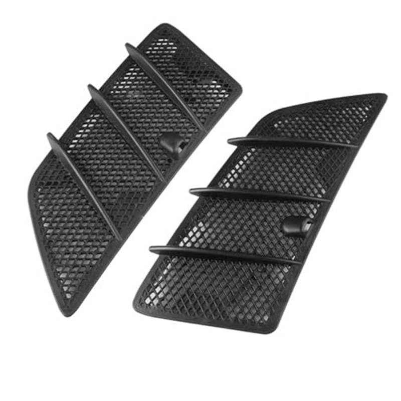 Wivplex Grill, for, W164 ML GL-Klasse 2008–2011, Auto-Kühlergrill, Lüftungsgitter, Abdeckung, Luftstrom-Einlasshauben, 2 Stück Stoßstangengrill Lüftungsabdeckungsleiste von Wivplex