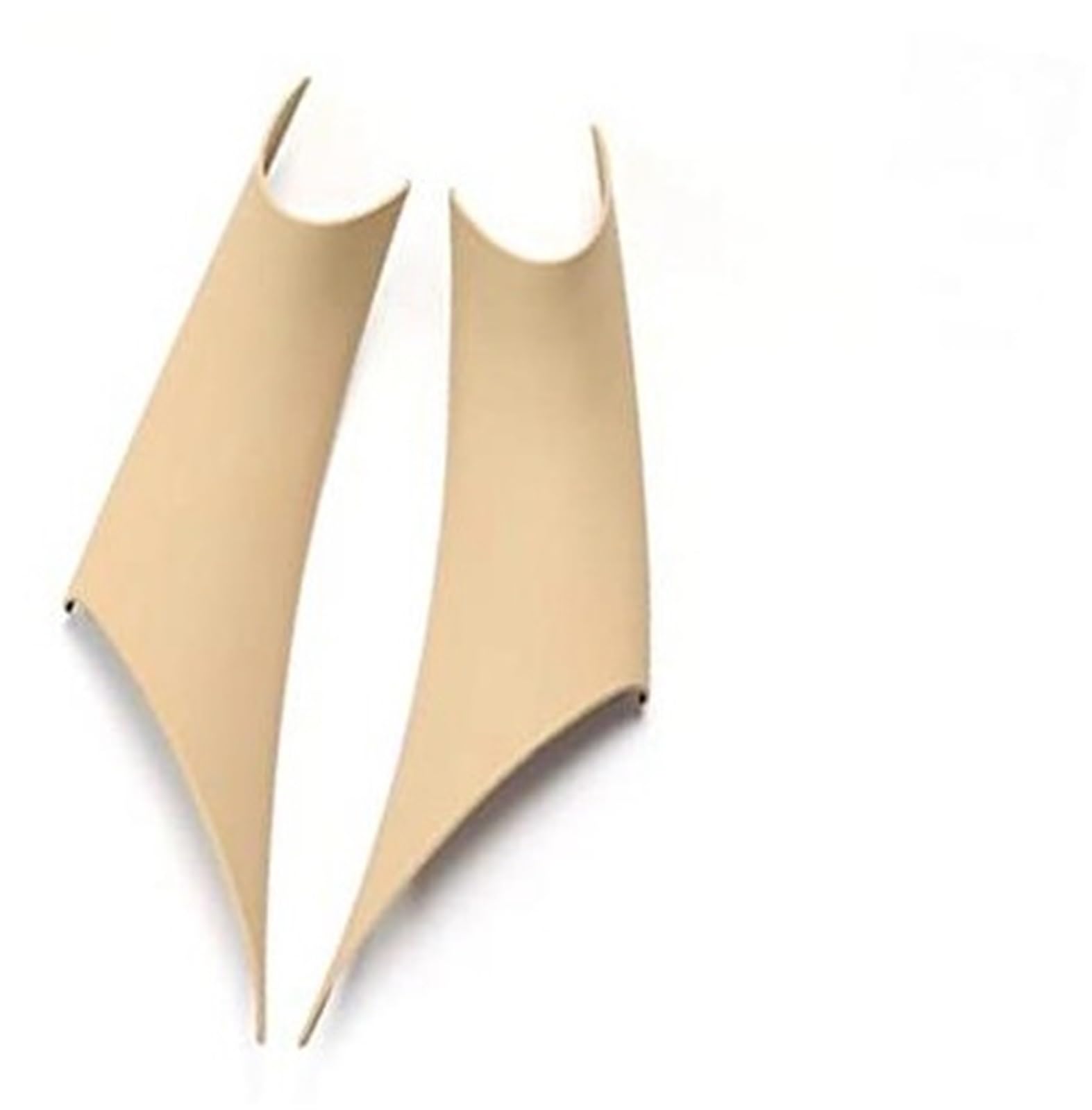 Wivplex Innentürgriff, 2 Stück, Auto-Innentürverkleidungsgriff, Innenzug, Schutzabdeckung, Verkleidung, Schwarz, for, 3/GT 4 Serie F30 F35 2012–2018 Auto-Innentürgriff-Aufkleber(Beige) von Wivplex