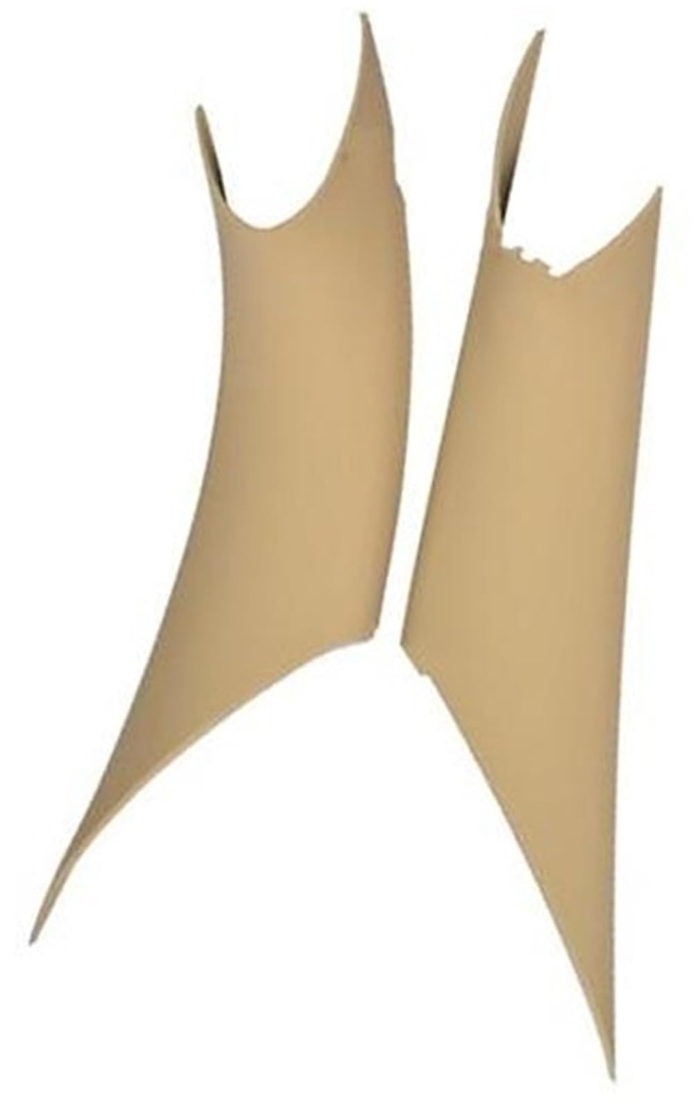 Wivplex Innentürgriffe, for, 3 4 Series 2012–2018 F30 F35, Auto-Innentürverkleidung, Haltegriffabdeckungen, Armlehnen-Schutzverkleidung, Auto-Styling Auto-Innentürgriff-Aufkleber(Beige-2piece) von Wivplex