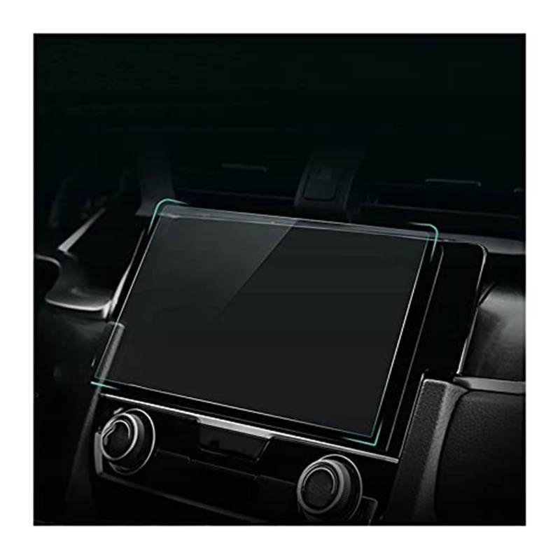 Wivplex Instrumenten-Displayschutzfolie, for Civic, for 10. 2016 2017 2018 2019 2020, Auto-GPS-Navigations-Displayschutzfolie, Auto-Hartglasmembran, gehärtetes Glas Auto-Displayschutz von Wivplex