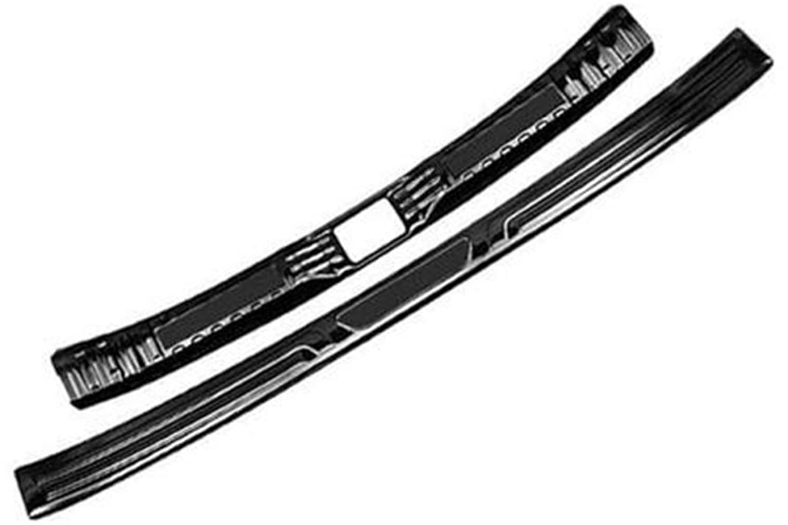 Wivplex Kofferraum-Innenschutz, hintere Stoßstangenplatten-Abdeckung, Mithelfer, for Toyota, for RAV4, RAV 4 XA50 Hybrid 2019 2020 2021 2022 2023 Heckstoßstangenschutz fürs Auto(Black 2pcs Black) von Wivplex