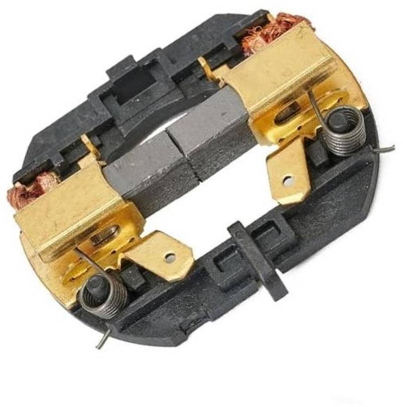 Wivplex Kohlebürstenhalterbürsten, 1 Stück Ankerbaugruppe Motorkohlebürsten und -bürsten, for DCF885 DCF885M2, Kohlenstoff + Kupfermaterial, Kohlebürstenhalter Kupfer Bürstenhalter für Autolichtmaschi von Wivplex