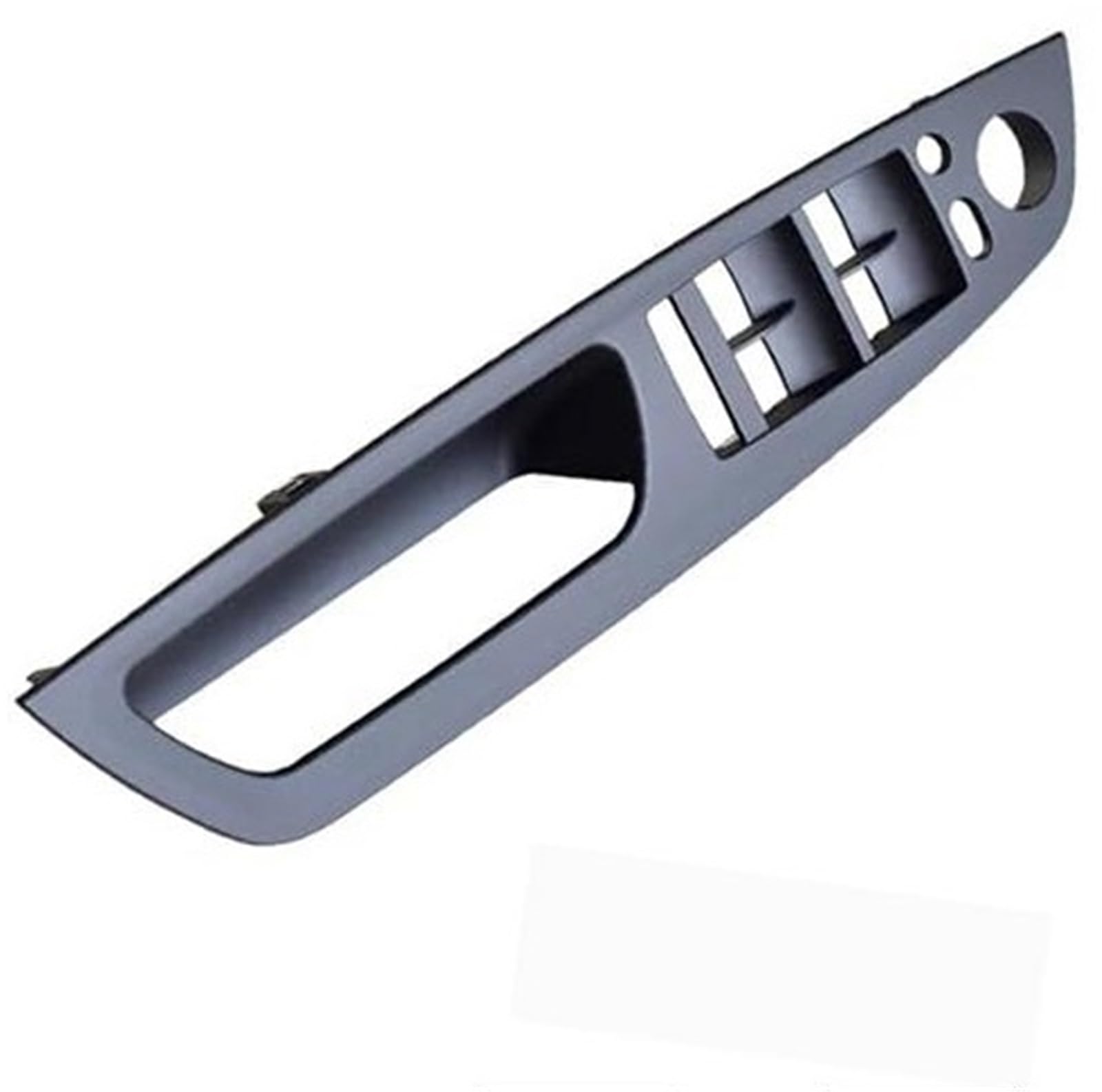 Wivplex LHD 3 Farben Innentür Armlehne Fenster Schalttafel Zuggriff Verkleidung Ersatz, for, X5 X6 E70 E71 51416969401 Türinnengriff(Black-Panel) von Wivplex