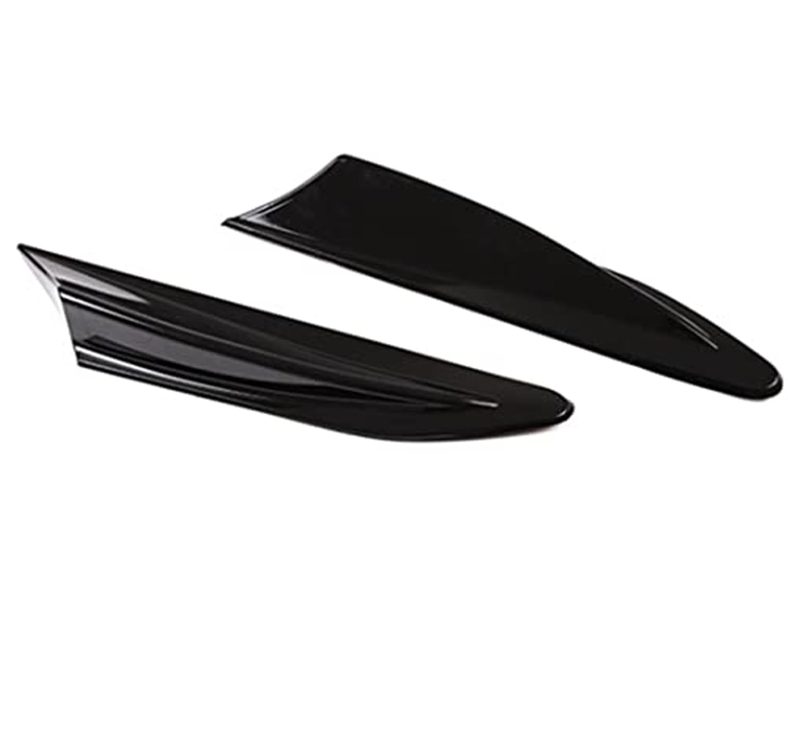 Wivplex Lufteinlassgitter-Schutzabdeckung, 2 Stück, ABS-Kohlefaser/Schwarz, seitliche Lüftungsauslass-Abdeckungsverkleidung, for Toyota, 86/, for Subaru, BRZ 2012–2020, Autozubehör, Motorhaubenentlüft von Wivplex