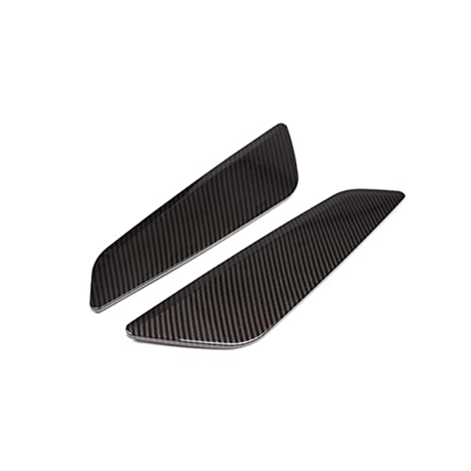 Wivplex Lufteinlassgitter-Schutzabdeckung, 2 Stück, glänzend schwarz, Karbonfasermuster, Seitenflügel, Luftstrom, Kotflügel, Grill, Auslass, Ansaugöffnung, Verkleidung for 5er-Serie G30 2018, Motorhau Wivplex Lufteinlassgitter-Schutzabdeckung, 2 Stück, glänzend schwarz, Karbonfasermuster, Seitenflügel, Luftstrom, Kotflügel, Grill, Auslass, Ansaugöffnung, Verkleidung for 5er-Serie G30 2018, Motorhau von Wivplex