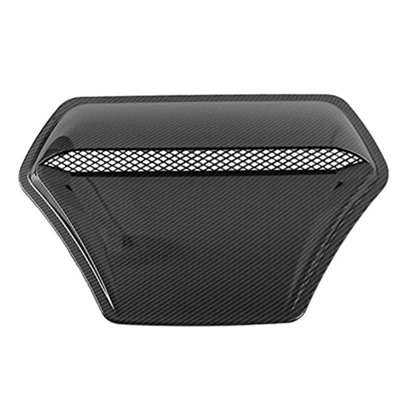 Wivplex Lufteinlassgitter-Schutzabdeckung, Universal-Autohaube, Motor-Luftauslass-Entlüftungsabdeckung, Verkleidung, Luftstrom-Einlassabdeckung, dekorative Motorhauben-Schaufel-Entlüftung, Motorhaube, von Wivplex