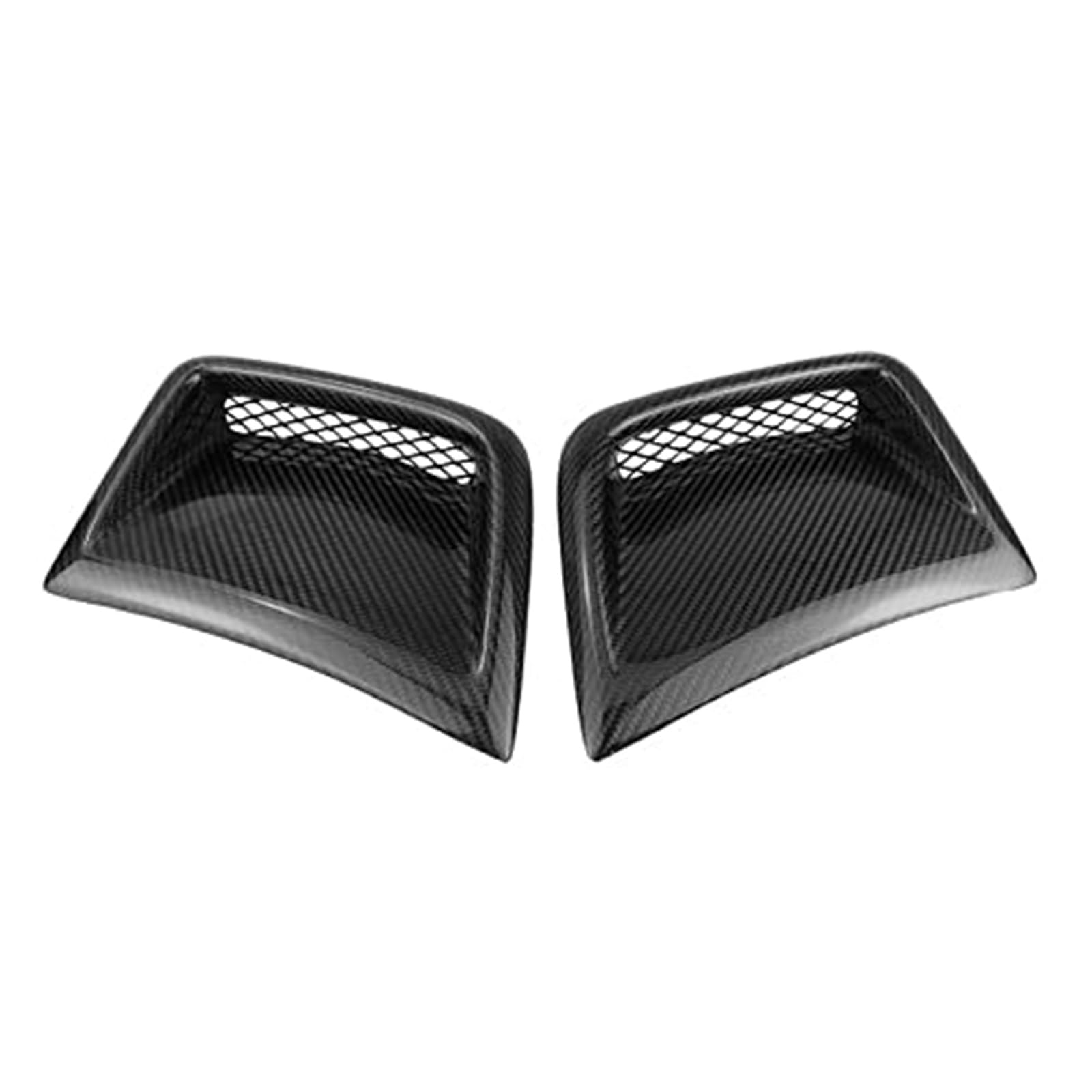 Wivplex Lufteinlassgitter-Schutzabdeckung, for Subaru, STI WRX GRB Wagon 10. 2008–2014, Kohlefaser, Auto-Motorhaube, Kotflügel, Auslassabdeckung, Einlass, vordere Stoßstange, seitliche Lüftungsschlitz Wivplex Lufteinlassgitter-Schutzabdeckung, for Subaru, STI WRX GRB Wagon 10. 2008–2014, Kohlefaser, Auto-Motorhaube, Kotflügel, Auslassabdeckung, Einlass, vordere Stoßstange, seitliche Lüftungsschlitz von Wivplex
