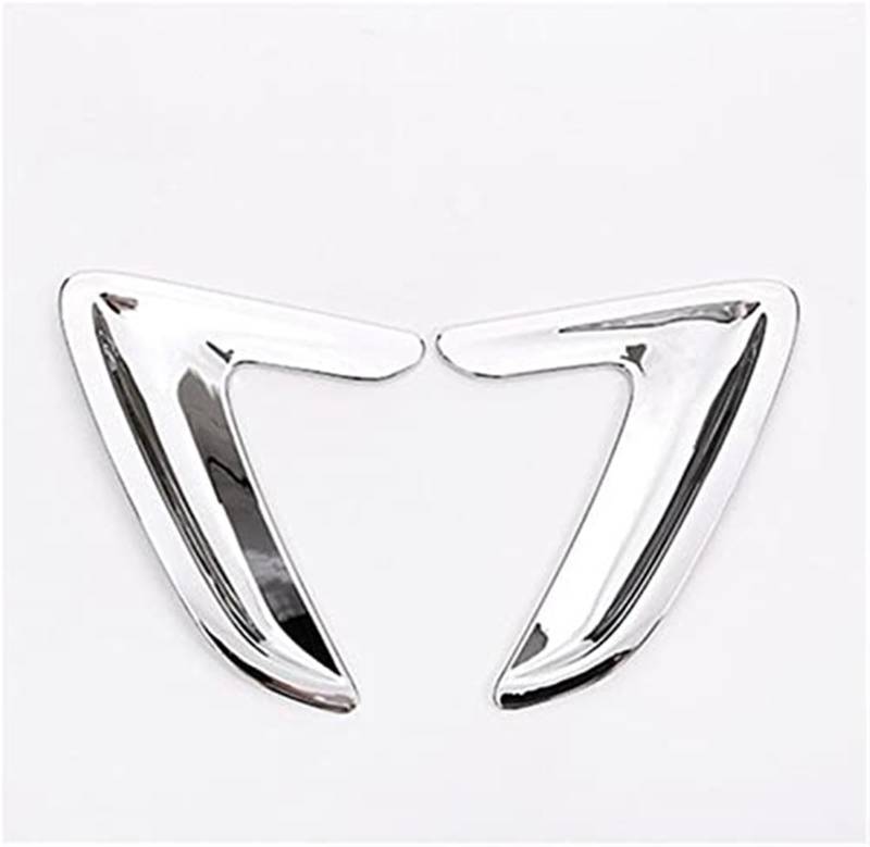 Wivplex Lufteinlassgitter-Schutzabdeckung for 3er-Serie GT for Gran Turismo F34 2018, 2 Stück ABS-Auto-Seitenkotflügel-Entlüftungsabdeckung, Hauben-Einlassblende, Verkleidung der Motorhaube Lüftungsab von Wivplex