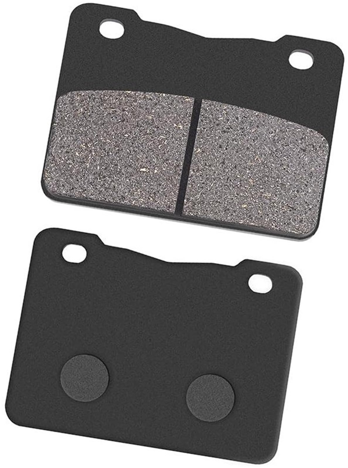 Wivplex Motorrad Bremsbeläge Vorne Hinten, for SYM, Max, for SYM, 400i 400 ich Motorrad-Bremsbeläge(Black 1 Pair) von Wivplex