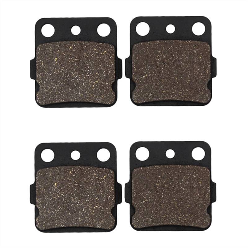 Wivplex Motorrad-Bremsbeläge vorne und hinten, for ATC200 ATC 200 1986 1987 ATC250 ATC 250 1983 1984 ATV Motorrad-Bremsbeläge(2pcs) von Wivplex