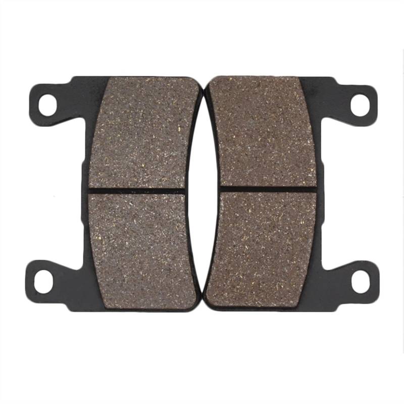 Wivplex Motorrad-Bremsbeläge vorne und hinten, for Harley Davidson, XR1200 XR 1200 2008 2009 2010 XR1200X 2010 2011 2012 Motorrad-Bremsbeläge(Front) von Wivplex
