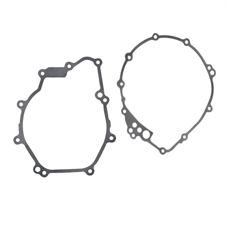 Wivplex Motorrad-Kurbelgehäuse-Kupplungs-Generator-Abdeckungsdichtungen, for Yamaha YZFR6 YZF-R6 1999–2002 Motorrad-Motordichtung(The Kits) von Wivplex