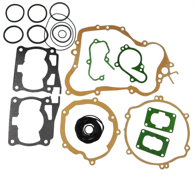 Wivplex Motorradmotoren Kurbelgehäusedeckel Zylinderdichtungssätze Set, for Yamaha YZ125 YZ200 2002 2003 2004 Motorrad-Motordichtung von Wivplex