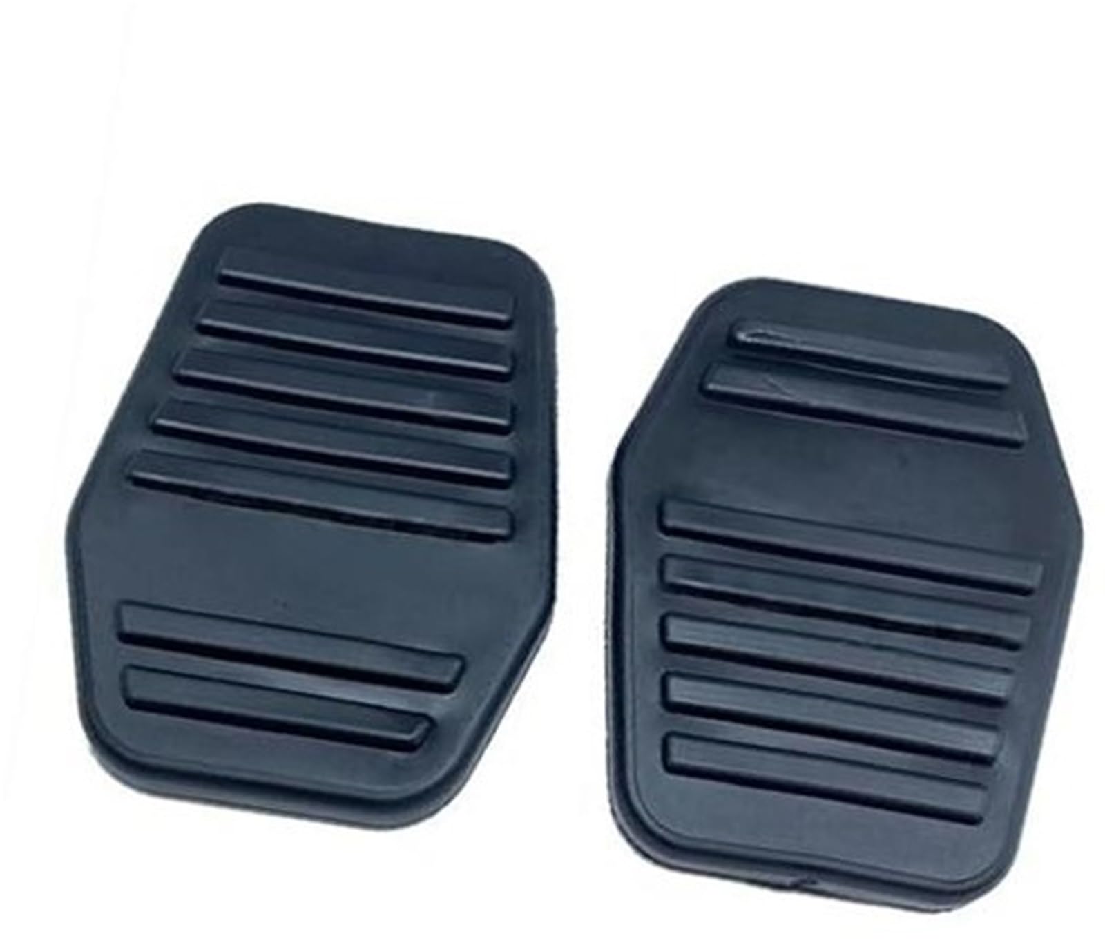 Wivplex Pedalauflage, for Fiesta, MK5, for Classic, for Ikon 2008 2007 2006 2005 2004 2003 2002 6789917 Auto Gummibremskupplungs-Fußpedalauflageabdeckung Kupplungs-Bremspedal-Belagabdeckung(BLACK 2PIE Wivplex Pedalauflage, for Fiesta, MK5, for Classic, for Ikon 2008 2007 2006 2005 2004 2003 2002 6789917 Auto Gummibremskupplungs-Fußpedalauflageabdeckung Kupplungs-Bremspedal-Belagabdeckung(BLACK 2PIE von Wivplex