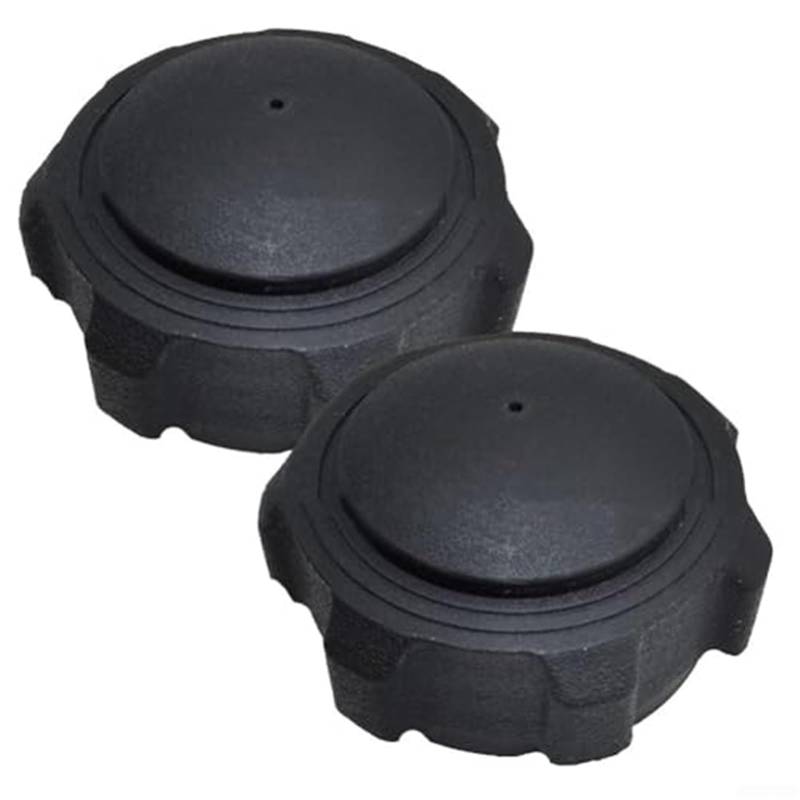 Wivplex Robuste Abdeckung for Kraftstofftanks 208935, konzipiert for Private und gewerbliche Anwendungen (2 Stück) Tankdeckel für Bagger(Black 2pcs) von Wivplex