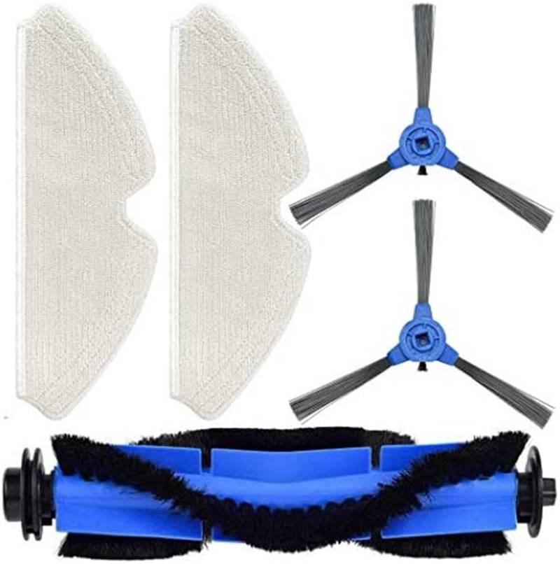 Wivplex Roller Brush Mop Cloths Pads, for Kyvol Cybovac E20, E30, E31 Roboter-Staubsaugerteile Staubsauger-Wischpad von Wivplex