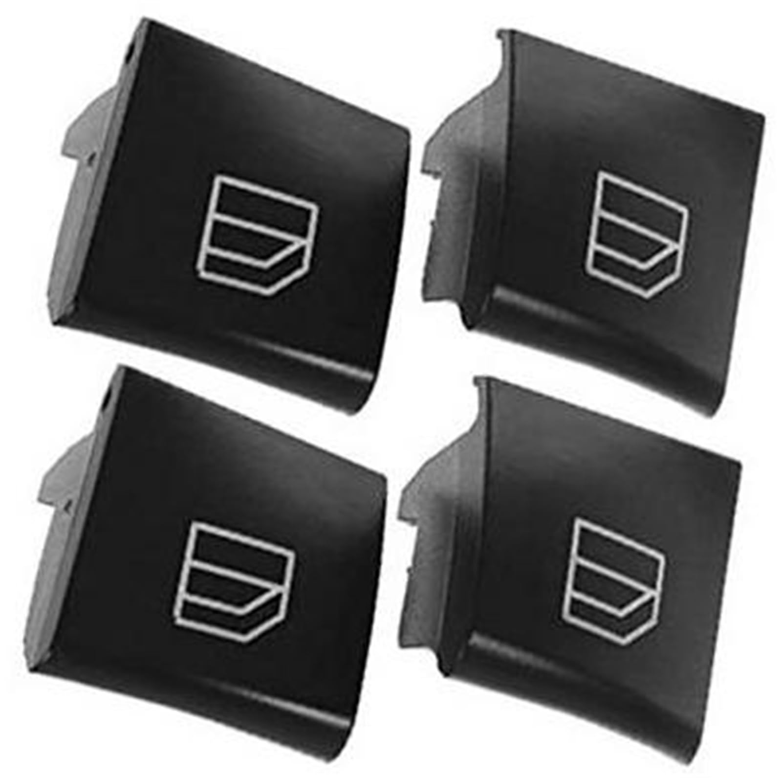 Wivplex Schalter for elektrische Fensterheber, for, ML GL R-Klasse W164 X164, Reparaturknopfkappen for Fensterheber, 4 Stück, Fensterheberschalter for Autofenster Autofensterschalterknopf Wivplex Schalter for elektrische Fensterheber, for, ML GL R-Klasse W164 X164, Reparaturknopfkappen for Fensterheber, 4 Stück, Fensterheberschalter for Autofenster Autofensterschalterknopf von Wivplex