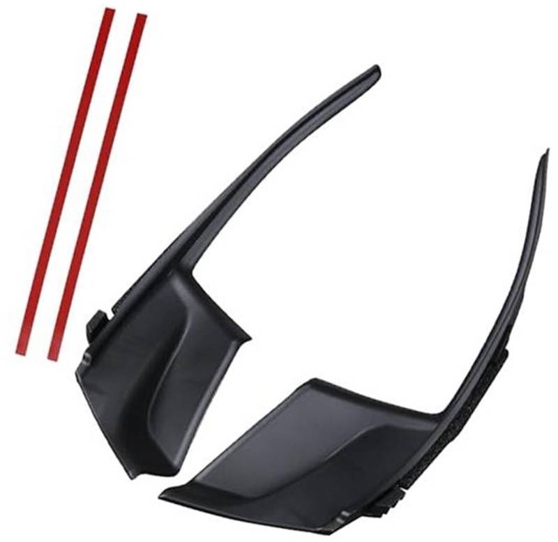 Wivplex Scheibenwischerverkleidung, 1 Paar, for Toyota, Sienna Van 2011–2020. Ersetzt 53866-08020 53867-08020, Wischerverkleidungsverkleidung, seitliche Kotflügelhauben-Endkappen Wischerblattabdeckung von Wivplex