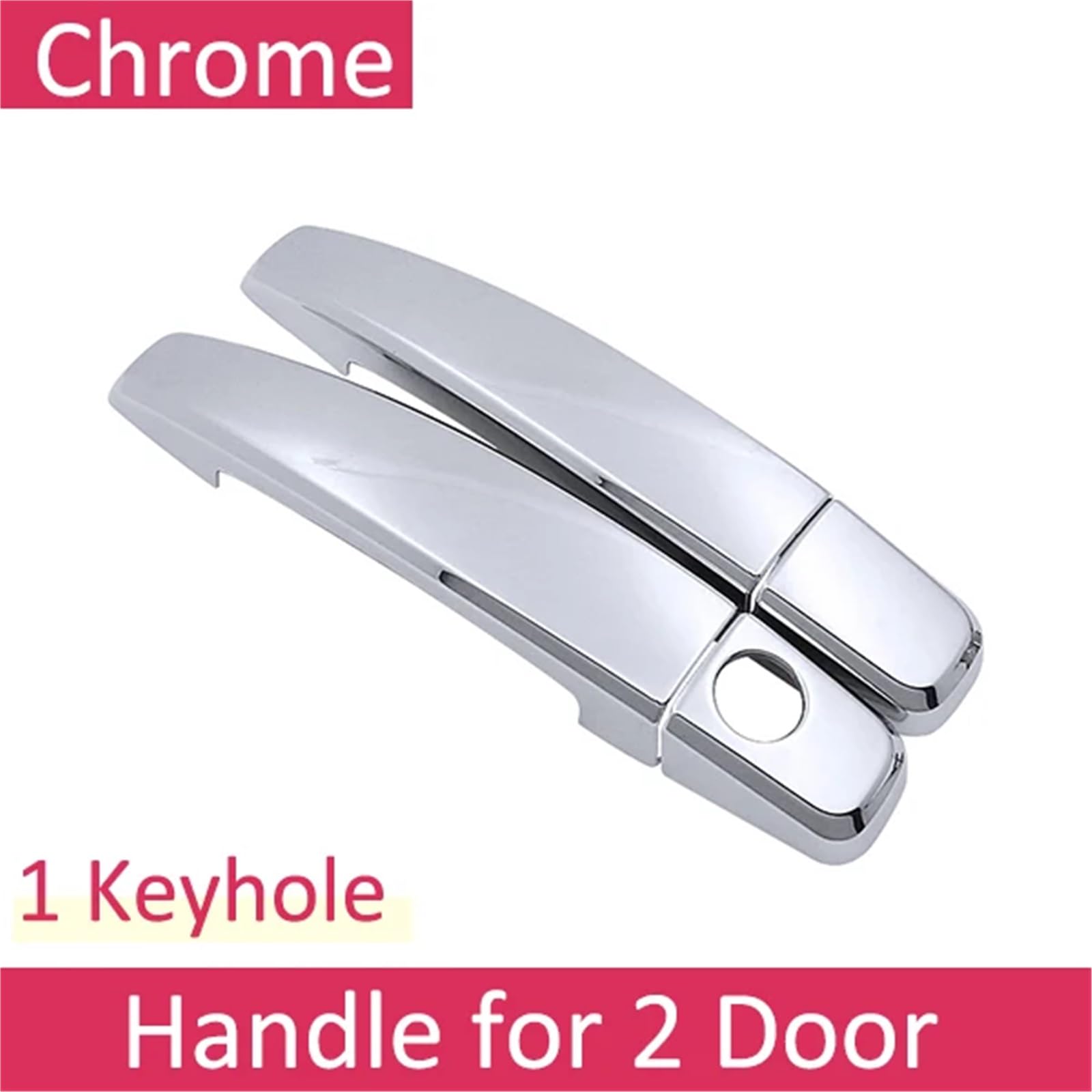Wivplex Schwarzer Carbonfaser-Griff for Chrom-Seitentürverkleidungssatz, for Opel, Astra H 2004~2015 Holden, for Vauxhall, GTC Autozubehör Zierleiste für Türgriffabdeckung(Grey) von Wivplex