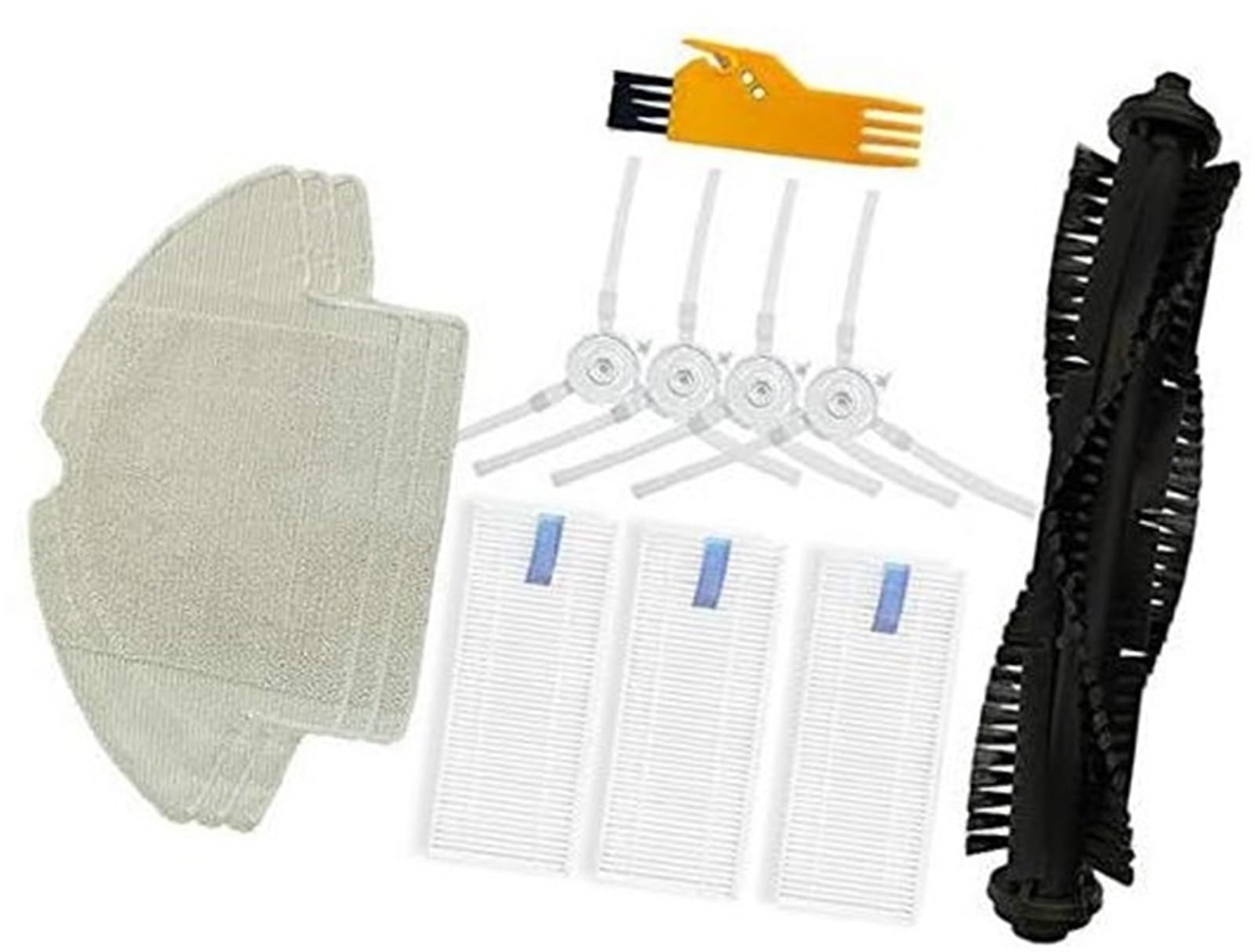 Wivplex Seitenrollenbürstenfilter for Robots 360 S6 Staubsaugerteile Haushaltswaren Staubsauger-Ersatzset Wivplex Seitenrollenbürstenfilter for Robots 360 S6 Staubsaugerteile Haushaltswaren Staubsauger-Ersatzset von Wivplex