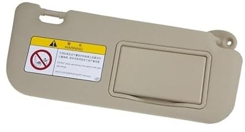 Wivplex Seitliche Sonnenblende, for Corolla, 2014 2015 2016 2017 1 Stück Auto-Sonnenblendenpanel mit Schminkspiegel links rechts Beige Grau 74320-02B21 Vordere seitliche Sonnenblende Auto-Sonnenblende Wivplex Seitliche Sonnenblende, for Corolla, 2014 2015 2016 2017 1 Stück Auto-Sonnenblendenpanel mit Schminkspiegel links rechts Beige Grau 74320-02B21 Vordere seitliche Sonnenblende Auto-Sonnenblende von Wivplex