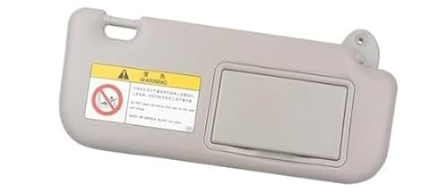 Wivplex Seitliche Sonnenblende, for Corolla, E160 E170 2014 2015 2016 2017 74320-02B20 Auto Innere Linke rechte Sonnenblende mit Schminkspiegel Vordere seitliche Sonnenblende Auto-Sonnenblende Wivplex Seitliche Sonnenblende, for Corolla, E160 E170 2014 2015 2016 2017 74320-02B20 Auto Innere Linke rechte Sonnenblende mit Schminkspiegel Vordere seitliche Sonnenblende Auto-Sonnenblende von Wivplex