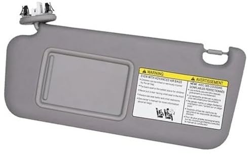 Wivplex Seitliche Sonnenblende, for RAV4, 2006-2013 Autoinnenraum-Sonnenblende vorne mit Make-up-Spiegelbeleuchtung Sonnenblende mit Kosmetikbeleuchtung vordere seitliche Sonnenblende Auto-Sonnenblend von Wivplex
