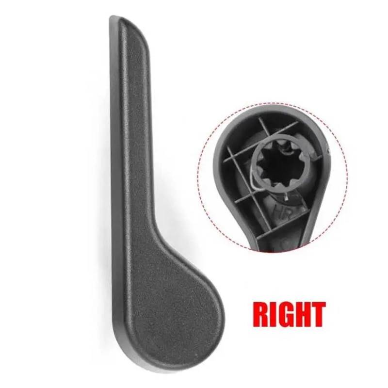 Wivplex Sitzversteller Hebelgriff, for Chevy, Silverado, for GMC, Sierra Yukon 07-14 15232594 15232598 15232600 15232596 Schwarz Grau Links Rechts Autositz-Verstellgriff(1x Right Black) von Wivplex