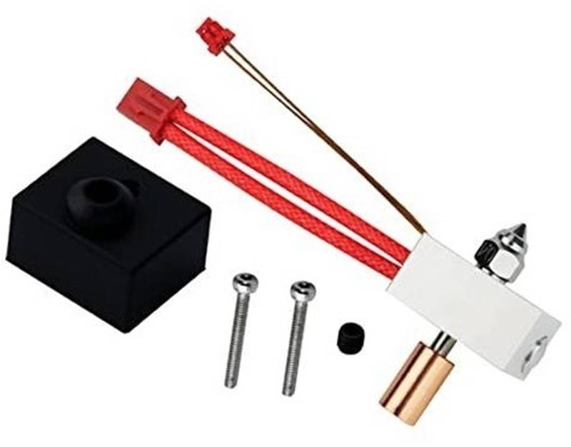 Wivplex Sprite Extruder Pro Kit 300 ℃ Kartuschenheizung 24 V 40 W + Thermistor NTC100K Hochtemperatursensor Kompatibel mit Creality Ender 3 S1, CR10, for Smart, Pro, Sermoon V1 3D-Drucker Thermistor-T von Wivplex