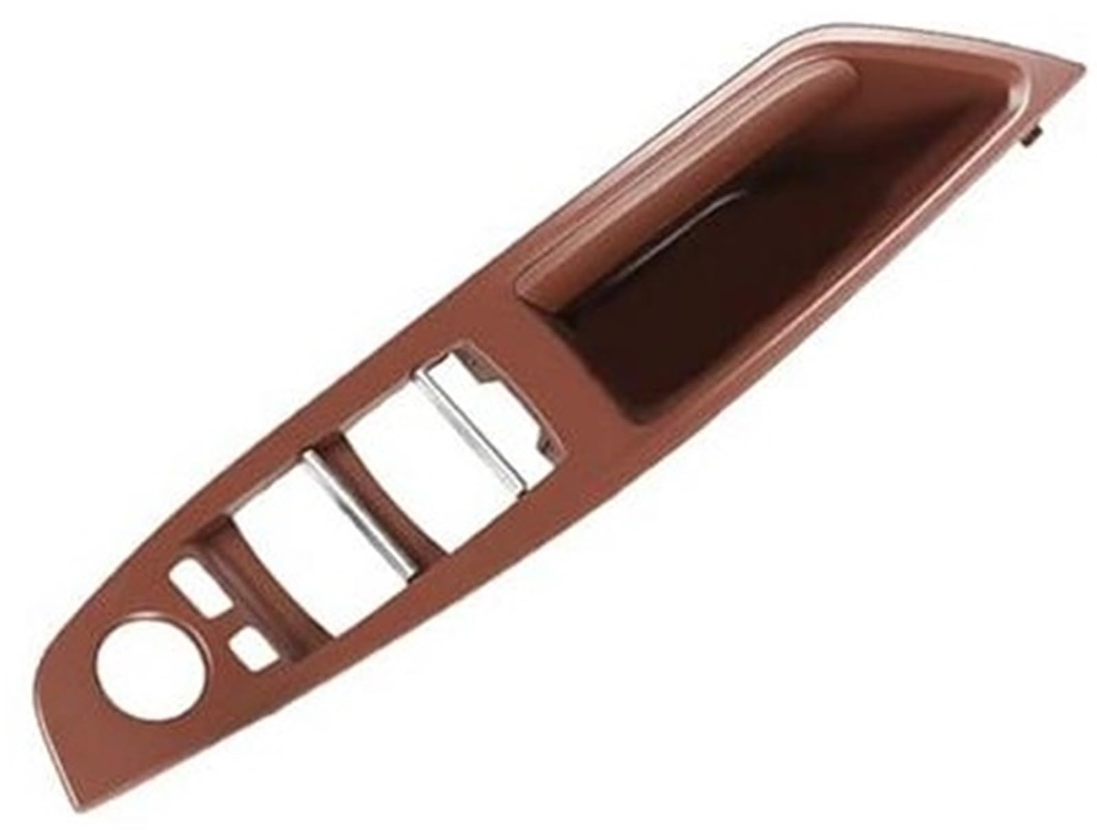 Wivplex Top ABS Armlehne Innentüren Griff Panel Pull Trim LHD, for, 5 Serie F10 F11 520i 528i 525d 535i Schwarz Beige 51417225858 Türinnengriff(Red-Brown-Panel) von Wivplex