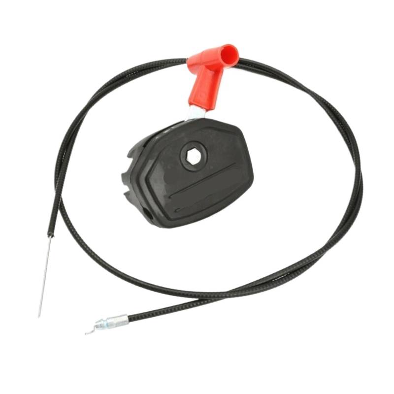 Wivplex Universal 56 Zoll Rasenmäher Gaszug Schalter Choke Hebel Control Griff Kit Benzin Rasenmäher Garten Werkzeuge Ersatzteile Gasgriffschalter für Rasenmäher von Wivplex