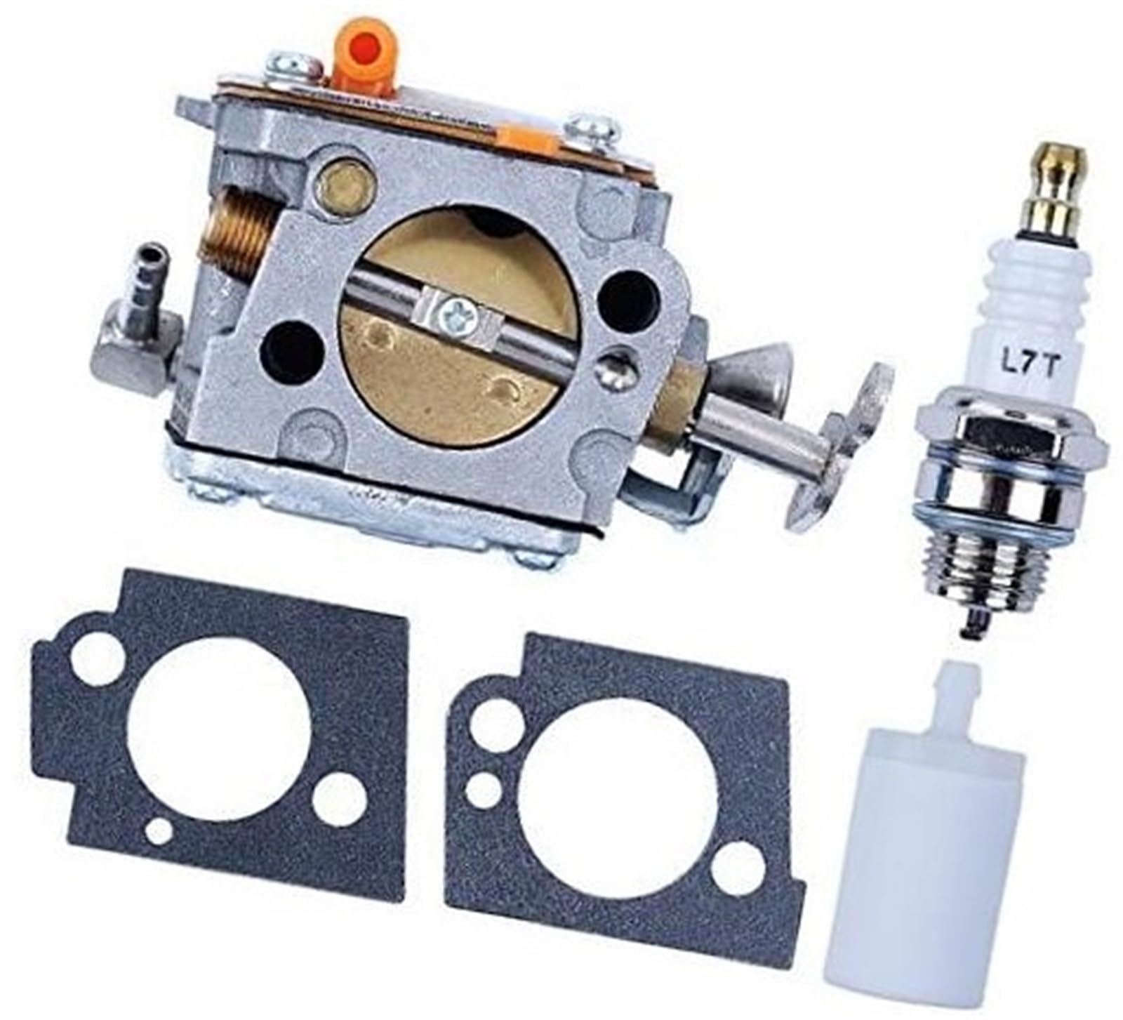 Wivplex Vergaser-Kraftstofffilter-Zündkerzensatz, for Partner, for Husqvarna, K650 K700 K800 K1200 Betonsäge #503280418 Carb Rasenmäher-Zündkerze Wivplex Vergaser-Kraftstofffilter-Zündkerzensatz, for Partner, for Husqvarna, K650 K700 K800 K1200 Betonsäge #503280418 Carb Rasenmäher-Zündkerze von Wivplex