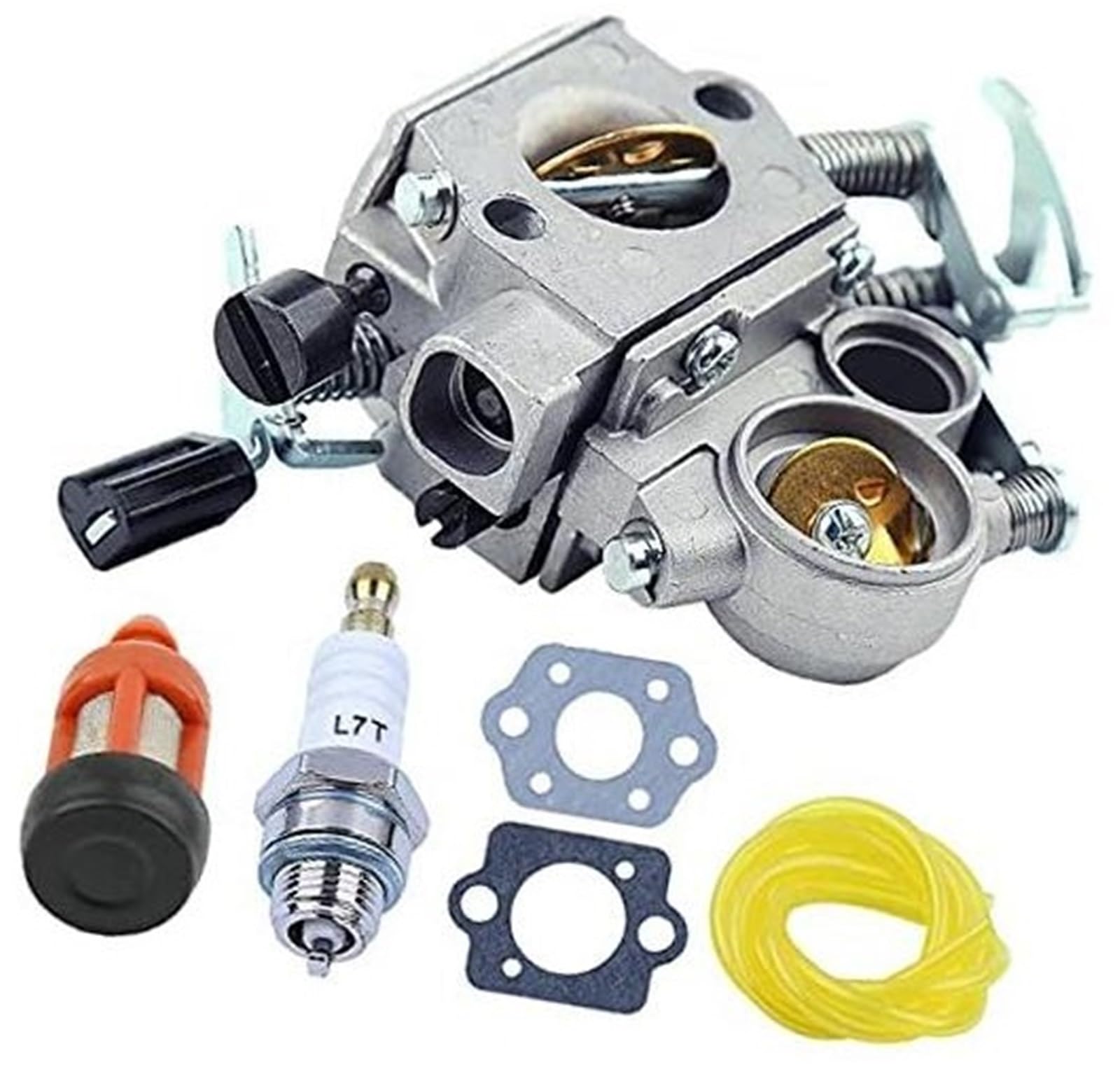Wivplex Vergaser mit Kraftstofffilter und Kraftstoffleitung sowie Zündkerzenvergaser, kompatibel for STIHL, MS311, MS311Z, MS391, MS391Z, MS391 Rasenmäher-Zündkerze Wivplex Vergaser mit Kraftstofffilter und Kraftstoffleitung sowie Zündkerzenvergaser, kompatibel for STIHL, MS311, MS311Z, MS391, MS391Z, MS391 Rasenmäher-Zündkerze von Wivplex
