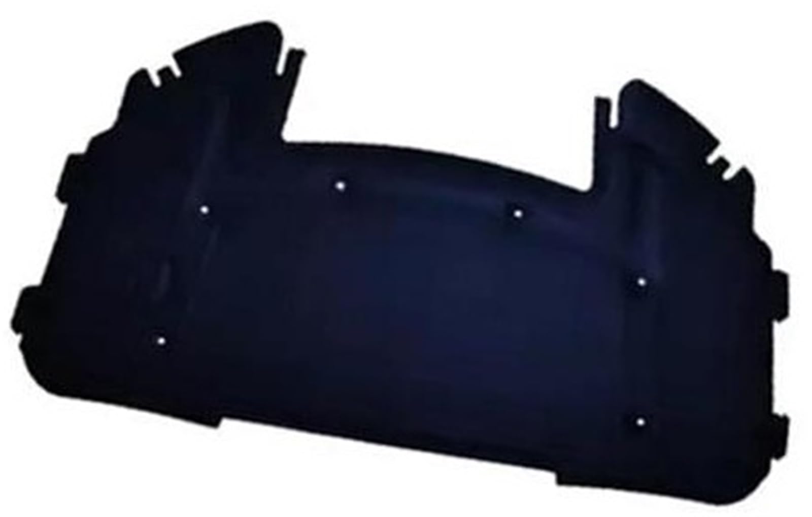 Wivplex for, 3er E90 E93 323i 325i 2005-2012 Motorhauben-Isolierpolster vorne, Wärmedämmung, Schallschutzmatte aus Baumwolle, Schaumstoff Motor-Isoliermatte(Black 1) von Wivplex