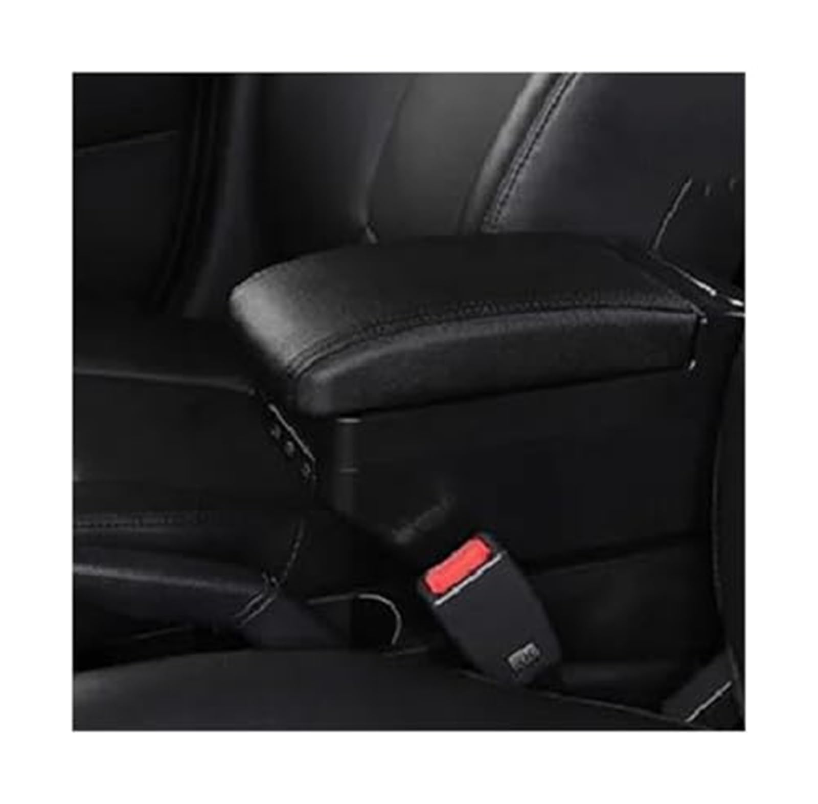 Wivplex for Chevrolet, for Trax, for Tracker 2013-2022 Armlehne Aufbewahrungsbox Mittelkonsole mit USB-Lade-Autozubehör(Black E All Black 9 USB) von Wivplex