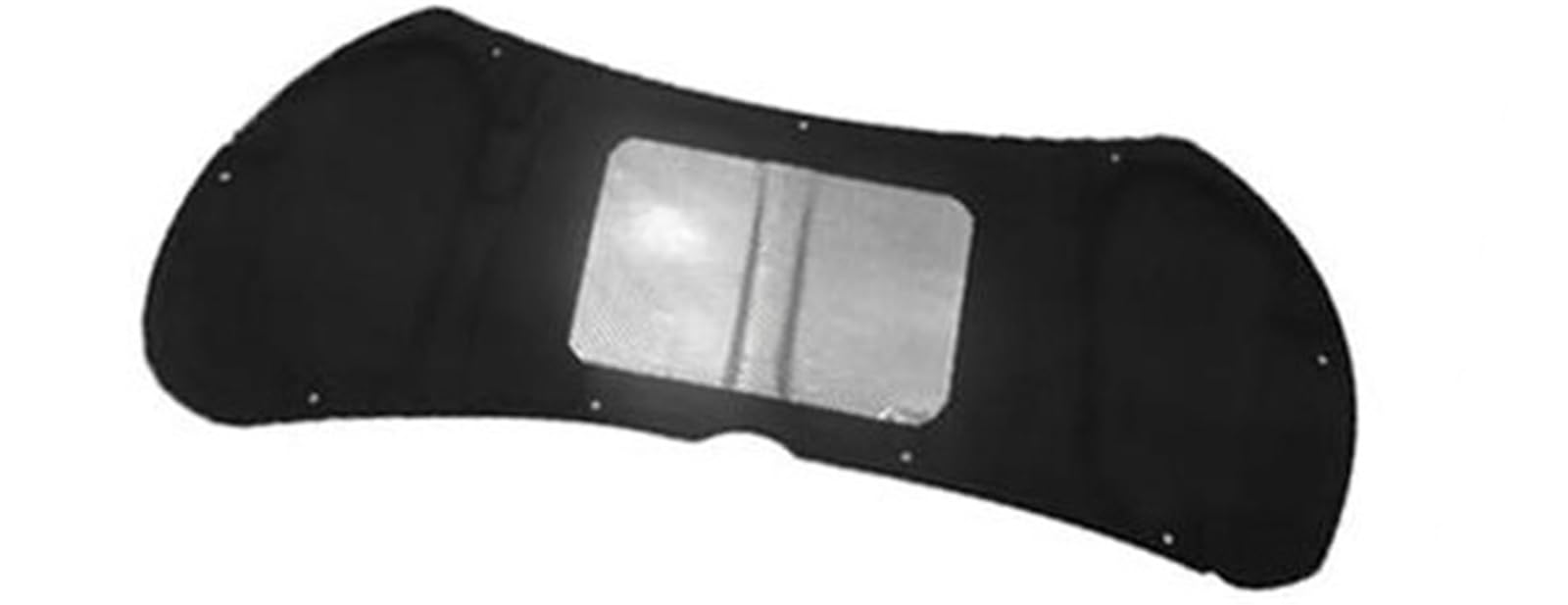 Wivplex for Hyundai, for Solaris for Verna 2010 2011 2012 2013 2014 2015 2016 Motorhaube Motorwärme Baumwolle Schalldichte Abdeckung Motor-Isoliermatte(Black 2014-2016) von Wivplex