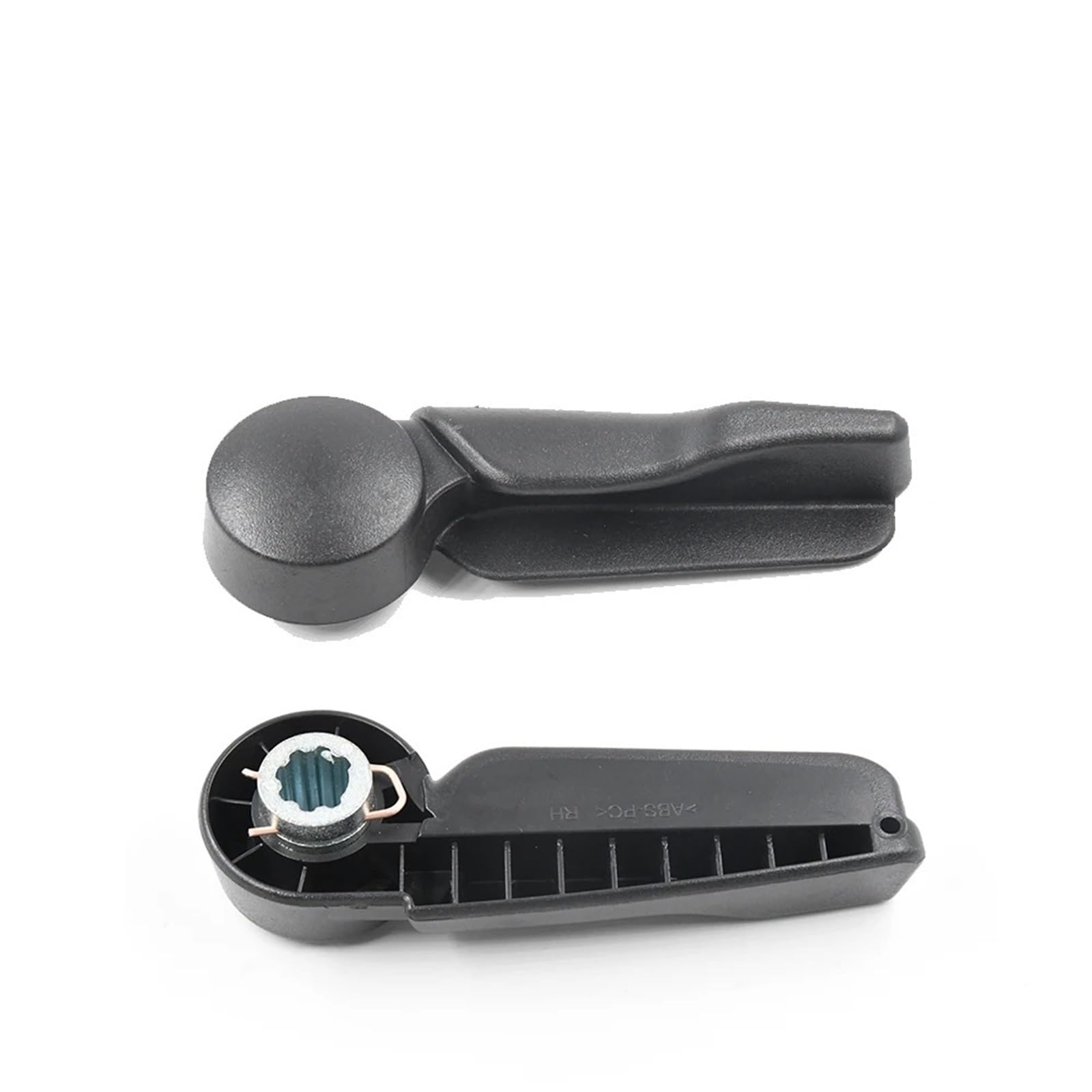 Wivplex for Mercedes, GL-Klasse X164 1649201264 1649201164 Beifahrersitz-Entriegelungsgriff hinten rechts und Links, Griff for Sitzversteller Autositz-Verstellgriff(Black Right) von Wivplex