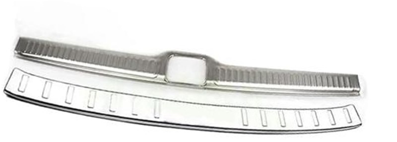 Wivplex for Mercedes, for Benz, GLC X253 2016 2017 2018 2019 Heckstoßstangenschutz fürs Auto(Black 6) von Wivplex