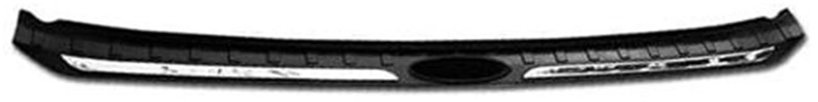 Wivplex for Mitsubishi, for Eclipse, for Cross 2018 2019 Schwelle Artikel Pedal Hinten Schutz Heckklappe Streifen Auto Styling Streifen Heckstoßstangenschutz fürs Auto(Black 2 Exterior Black 1pcs) von Wivplex