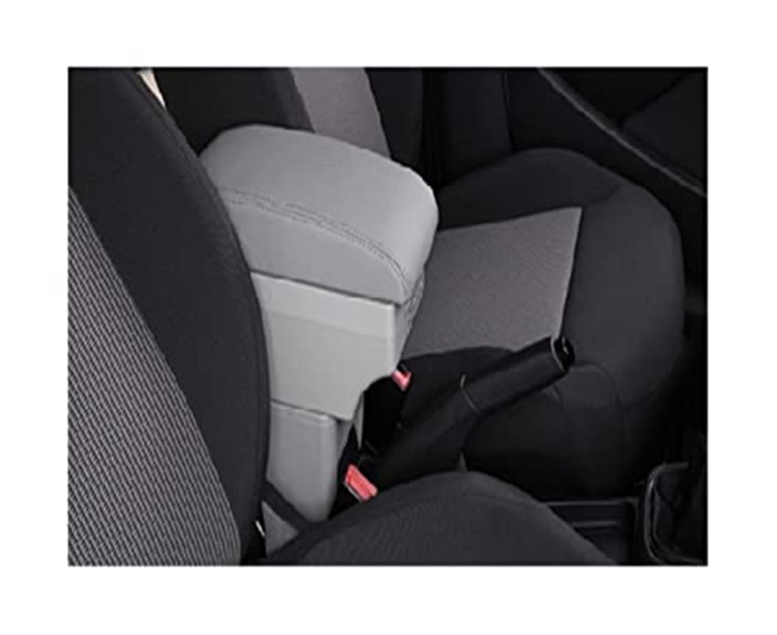 Wivplex for Seat, for Leon Auto-Armlehnenbox, Armlehne, Auto-Armlehne, Mittelkonsole, Aufbewahrungsbox, Zubehör(Black C-Gray) von Wivplex