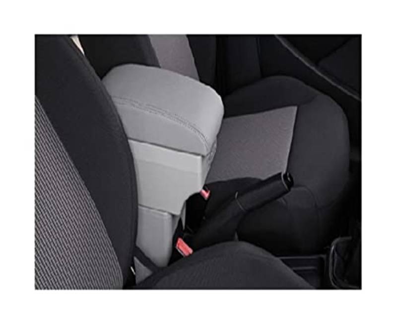 Wivplex for Seat, for Leon Auto-Armlehnenbox, Armlehne, Auto-Armlehne, Mittelkonsole, Aufbewahrungsbox, Zubehör(Black C-Gray) von Wivplex