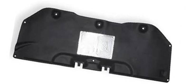 Wivplex for Toyota, for Highlander 2. MK2 2009-2014 Auto Motorhaube Schall Wärmedämmung Baumwolle Schallschutzabdeckung Motor-Isoliermatte(Black Style 2) von Wivplex